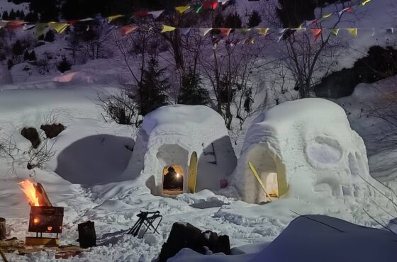 Sethan Valley Igloo Stay with Snow Adventure Package